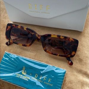 Diff Eyewear sunglasses by Lauren London
